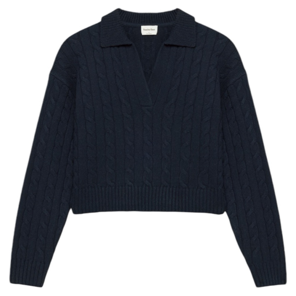 Sunday Best Lottie Sweater Size S Blue - Picture 5 of 9